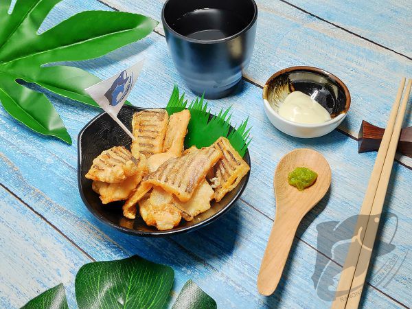 Soft Cuttlefish Wing Skin On Cut Karaage