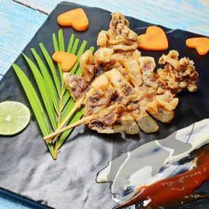 Squid Sugata Kushi Karaage