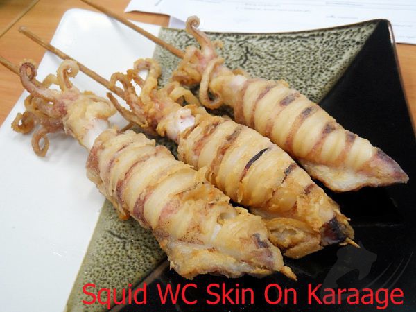 Squid WC Skin on Karaage